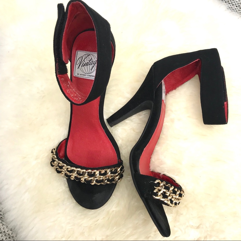 Black Jeffrey Campbell Vintage heels
